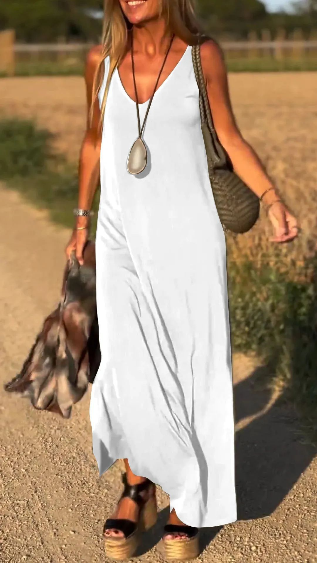 REBECCA - Robe Élégante à Fines Bretelles – Look Séducteur