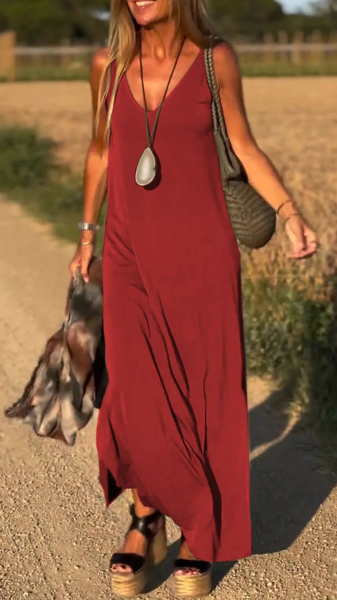 REBECCA - Robe Élégante à Fines Bretelles – Look Séducteur
