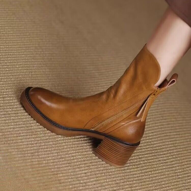 Bottines Clara Chic| Édition Cuir