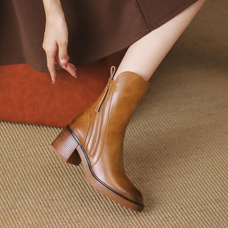 Bottines Clara Chic| Édition Cuir