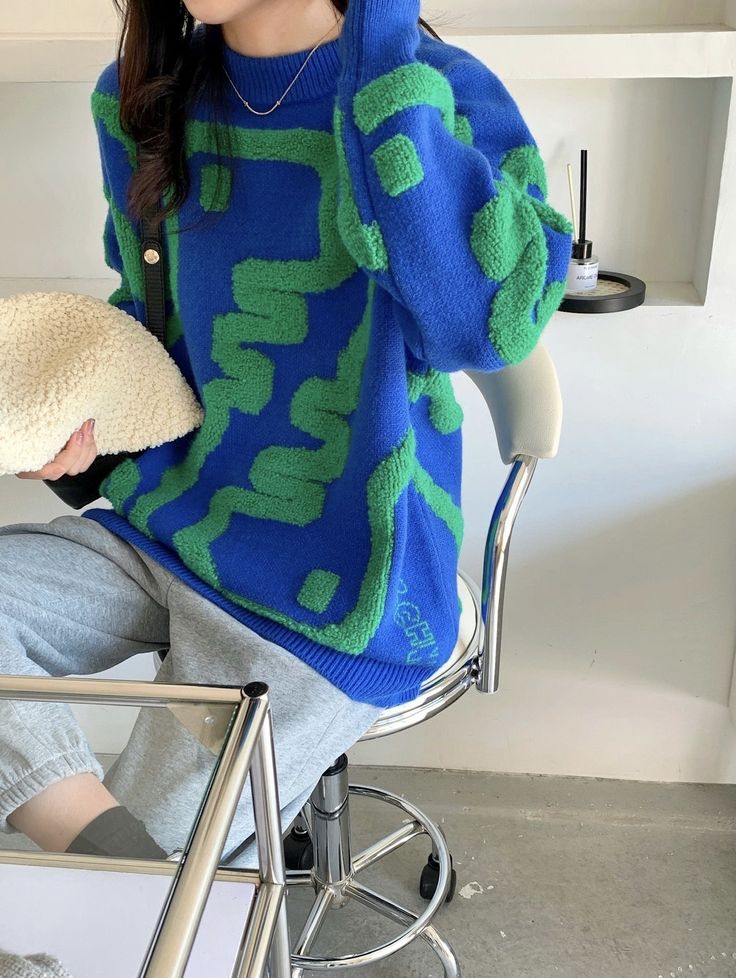 MASSAYA | Pull à motif TENDANCE
