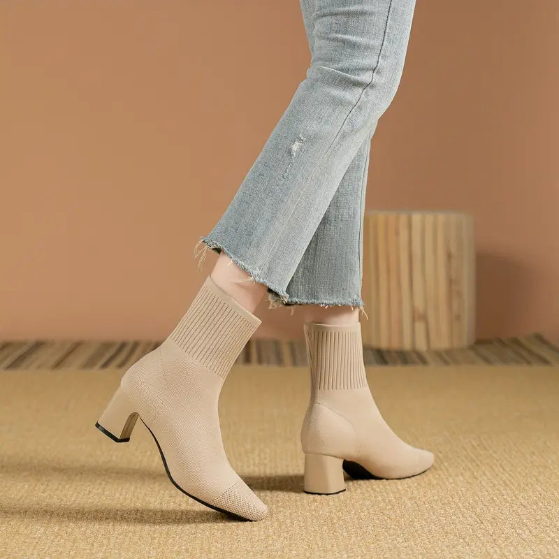 Bottines Stretch Tendance
