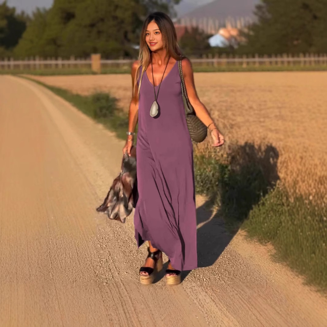 REBECCA - Robe Élégante à Fines Bretelles – Look Séducteur