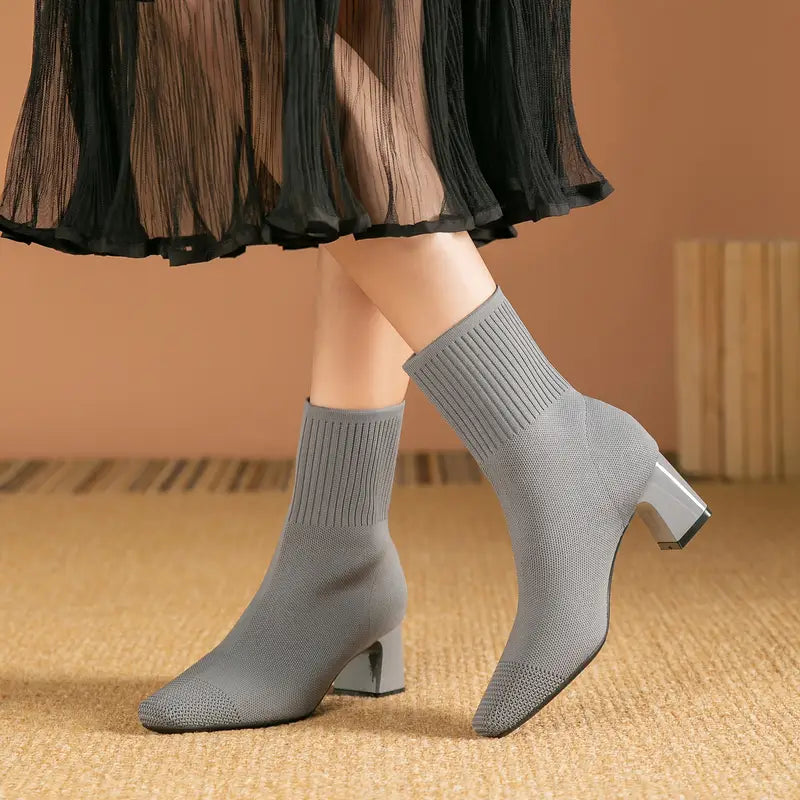 Bottines Stretch Tendance