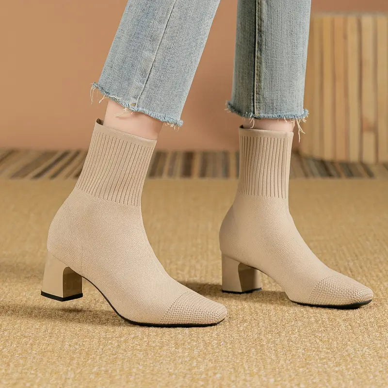 Bottines Stretch Tendance