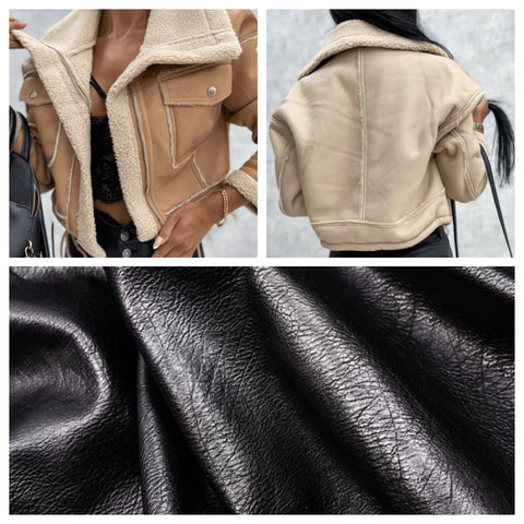 NIOMIE | VESTE CHIC EN CUIR