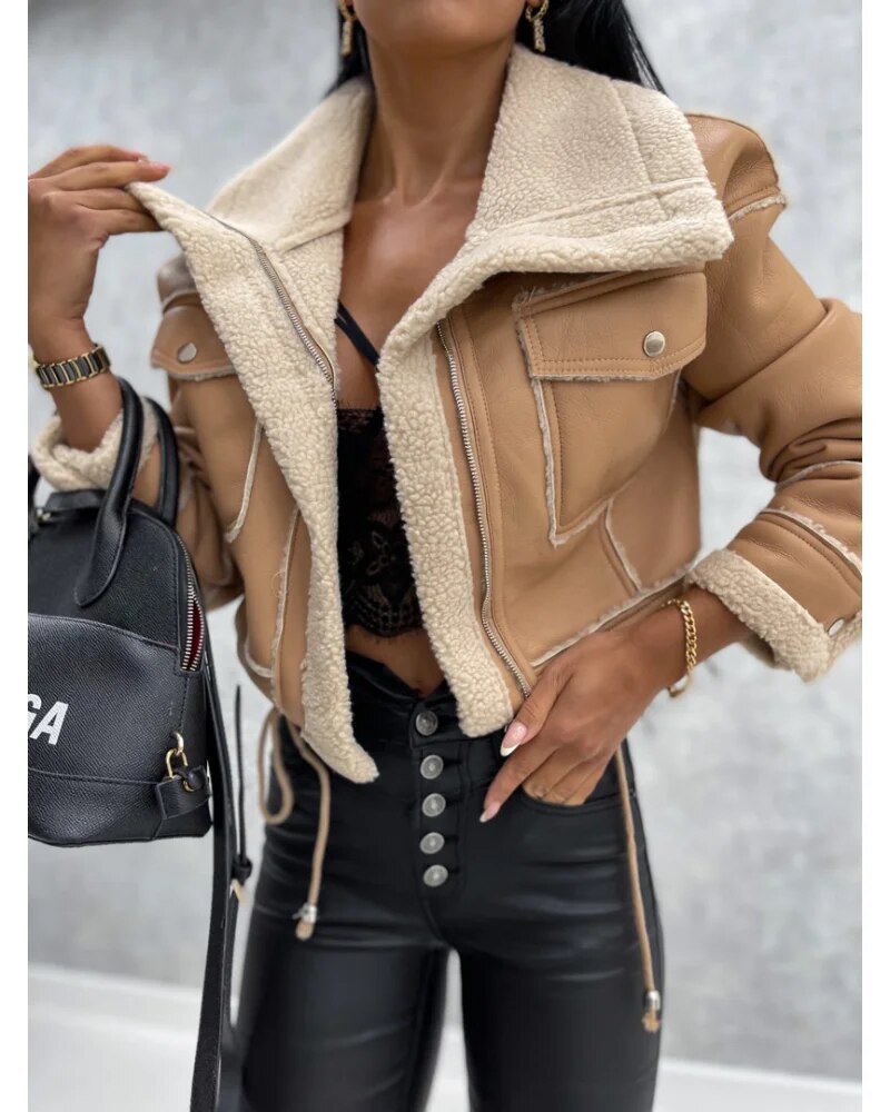 NIOMIE | VESTE CHIC EN CUIR
