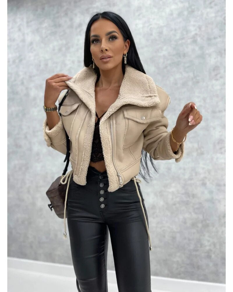 NIOMIE | VESTE CHIC EN CUIR