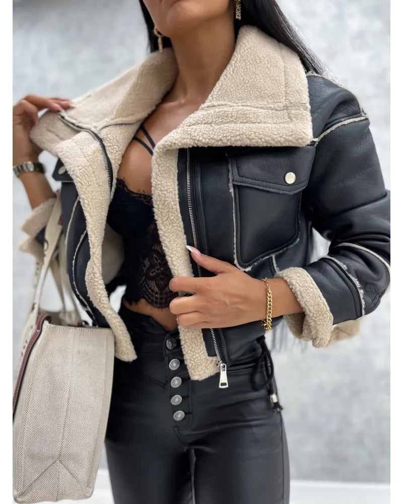 NIOMIE | VESTE CHIC EN CUIR
