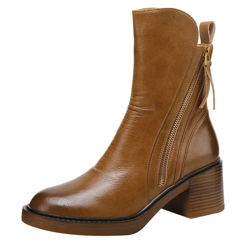Bottines Clara Chic| Édition Cuir
