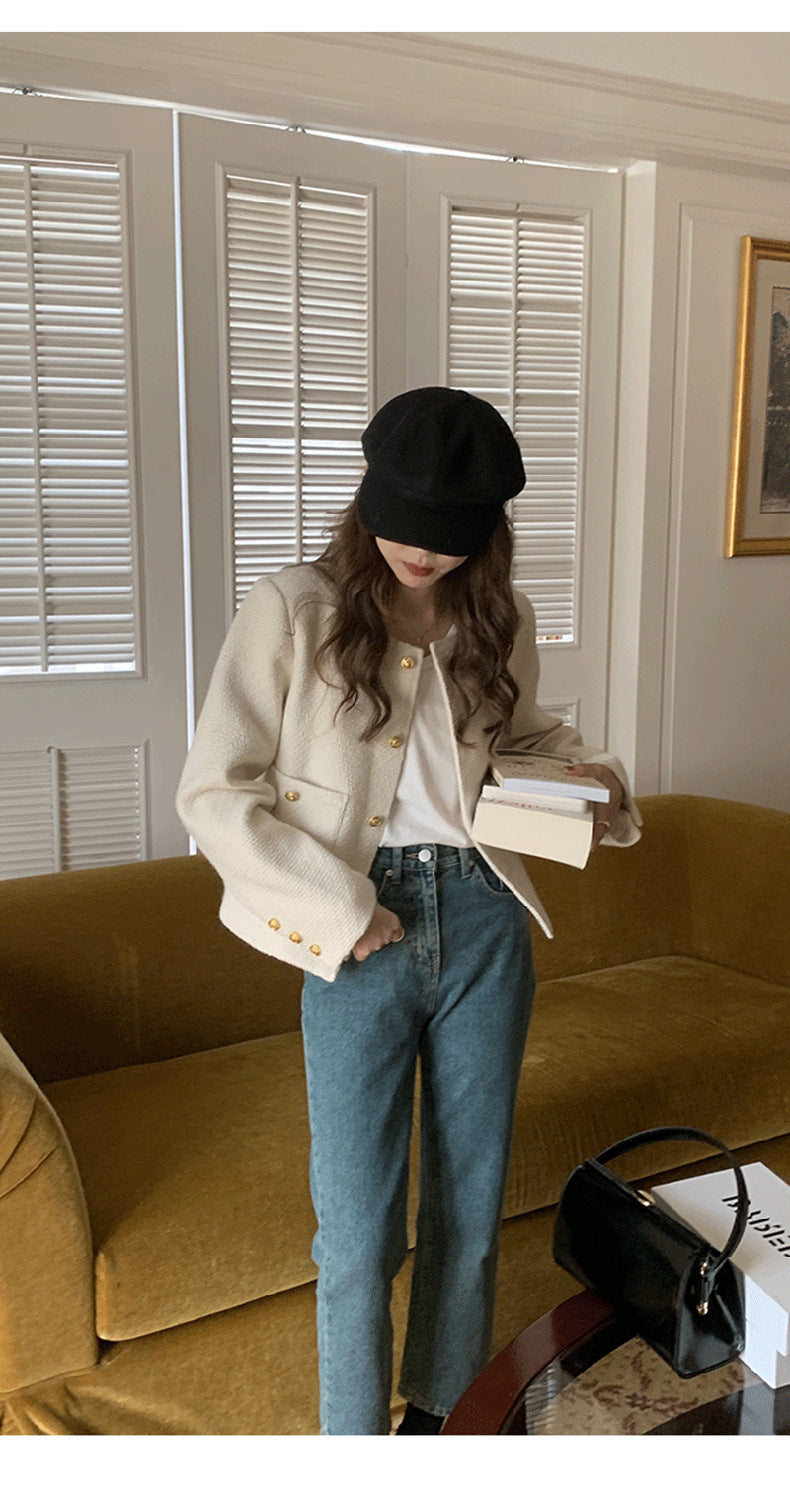 EMILIA | Cardigan en Laine Chic