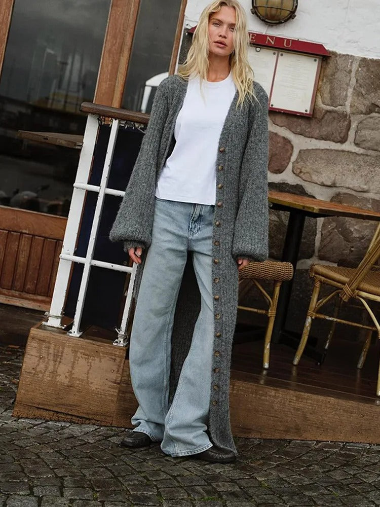 Cardigan Tendance à Boutons – Look Fashion Et Style Décontracté