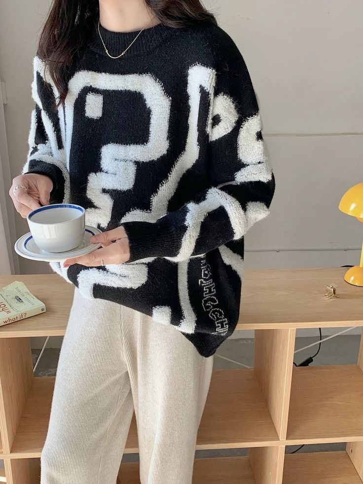 MASSAYA | Pull à motif TENDANCE