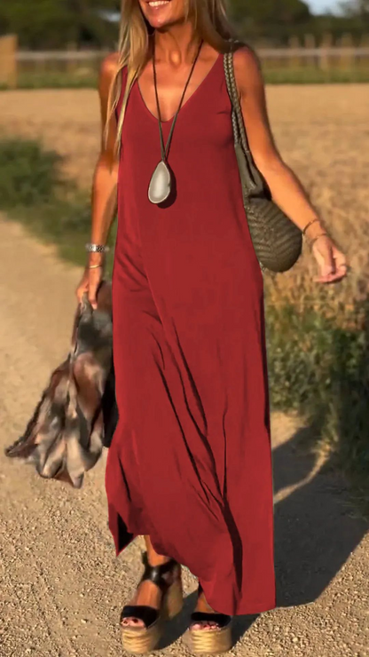 REBECCA - Robe Élégante à Fines Bretelles – Look Séducteur