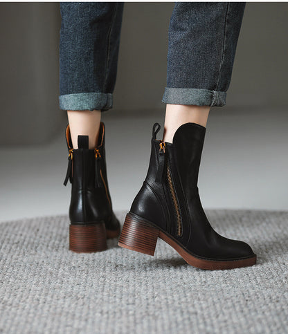 Bottines Clara Chic| Édition Cuir