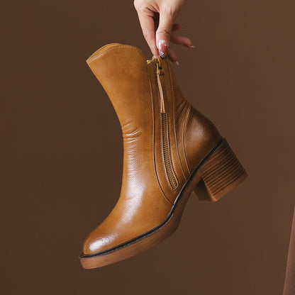 Bottines Clara Chic| Édition Cuir