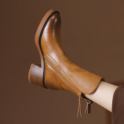 Bottines Clara Chic| Édition Cuir