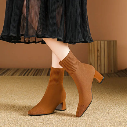 Bottines Stretch Tendance
