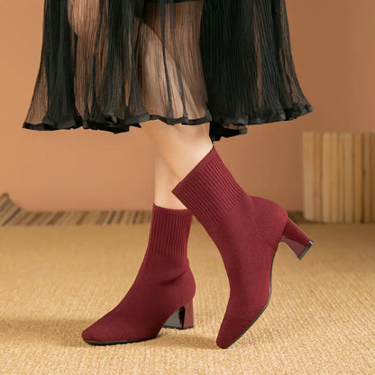 Bottines Stretch Tendance