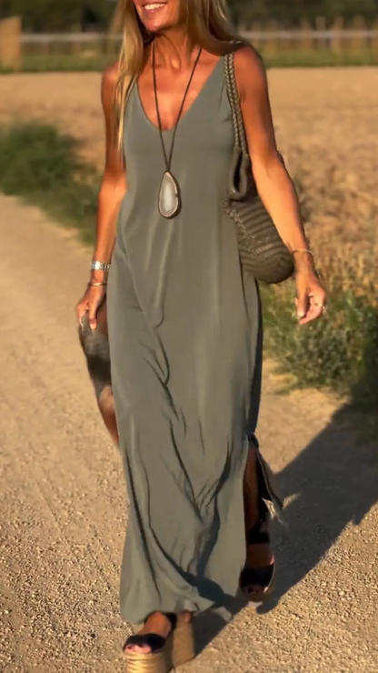 REBECCA - Robe Élégante à Fines Bretelles – Look Séducteur