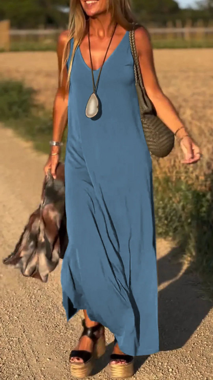 REBECCA - Robe Élégante à Fines Bretelles – Look Séducteur