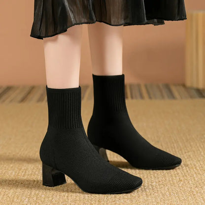Bottines Stretch Tendance