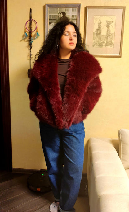 ISADORA- Veste Duveteuse en Fourrure