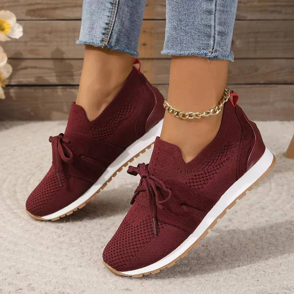 AURELIA | Baskets Orthopédiques Tendance, Confortables et Élégantes