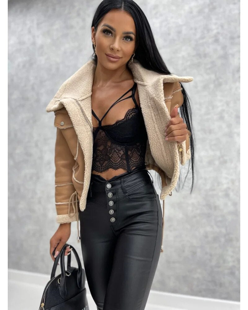 NIOMIE | VESTE CHIC EN CUIR