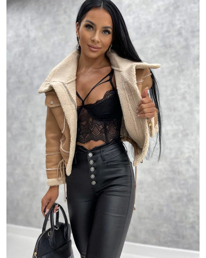 NIOMIE | VESTE CHIC EN CUIR