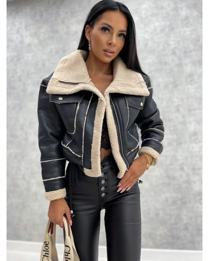 NIOMIE | VESTE CHIC EN CUIR