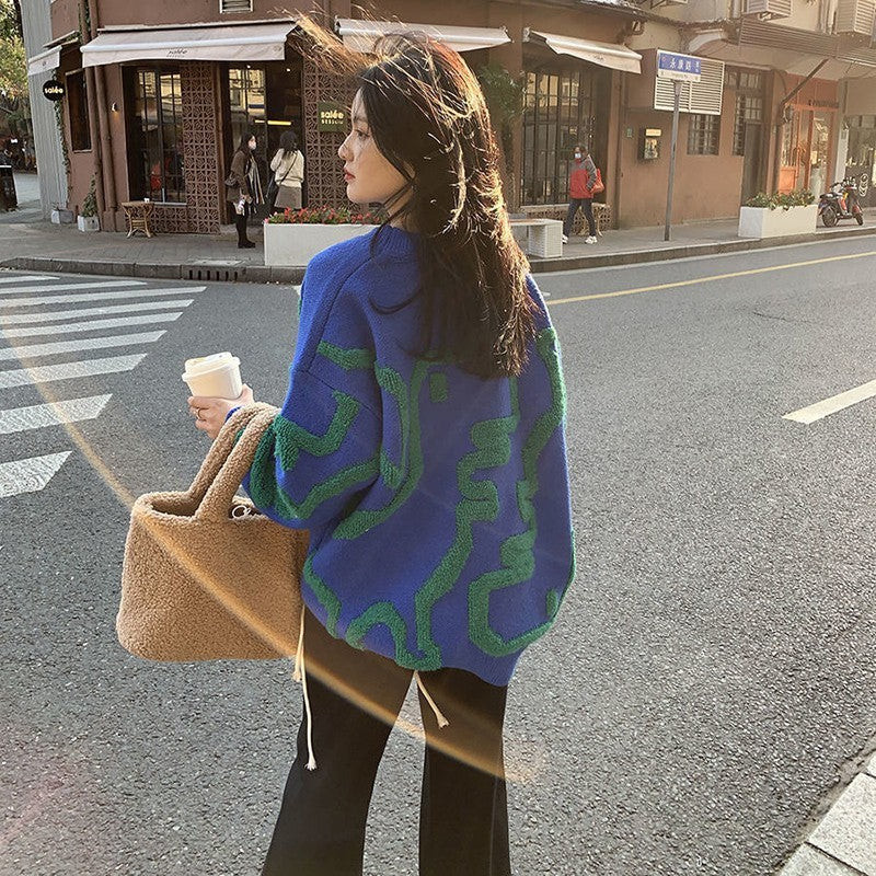 MASSAYA | Pull à motif TENDANCE