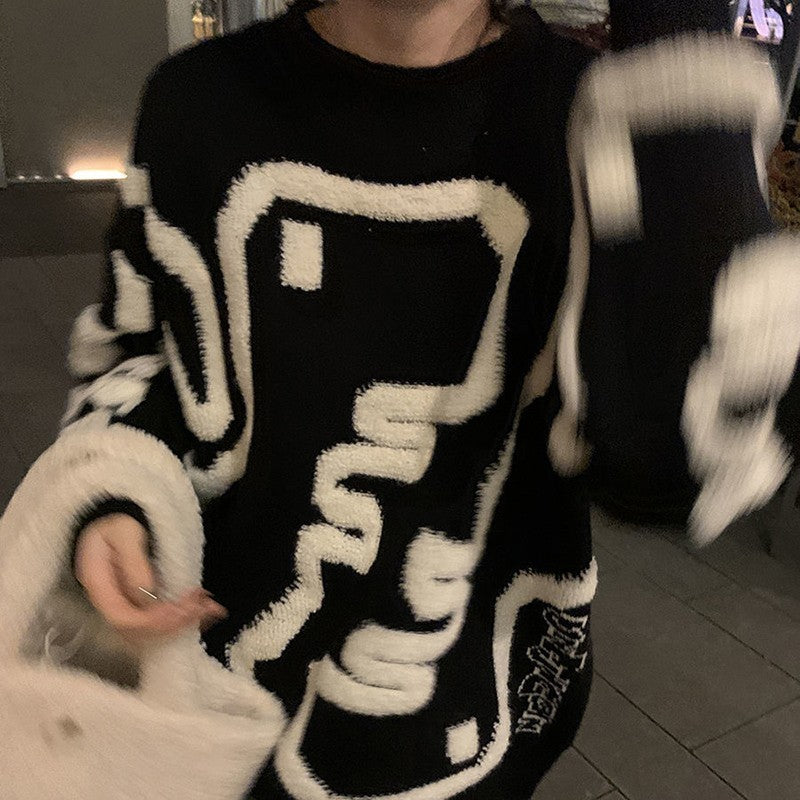 MASSAYA | Pull à motif TENDANCE