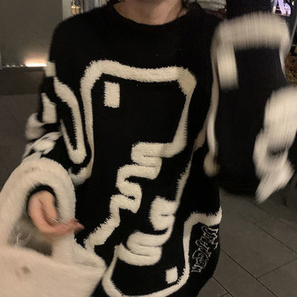 MASSAYA | Pull à motif TENDANCE