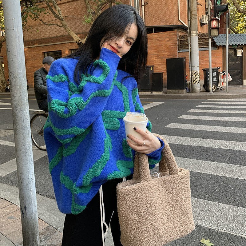 MASSAYA | Pull à motif TENDANCE